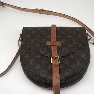 LOUIS VUITTON Monogram Shanti GM M40647 Cross Body Bag Vintage Purse Designer